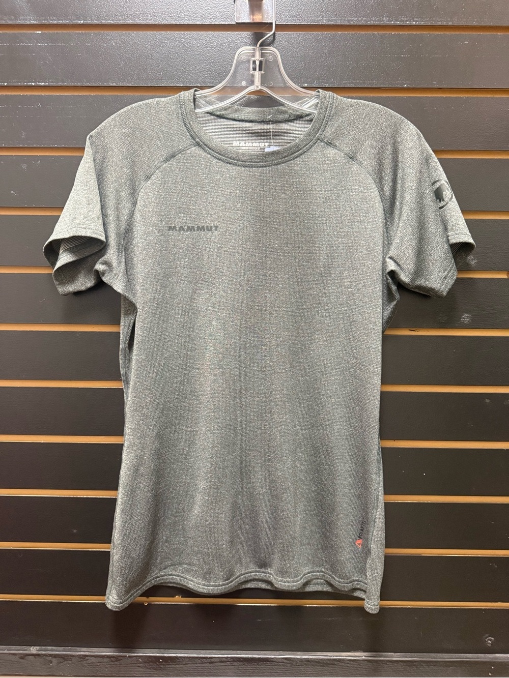 Mammut Polartec Athletic Performance Short Sleeve Shirt Gray Small